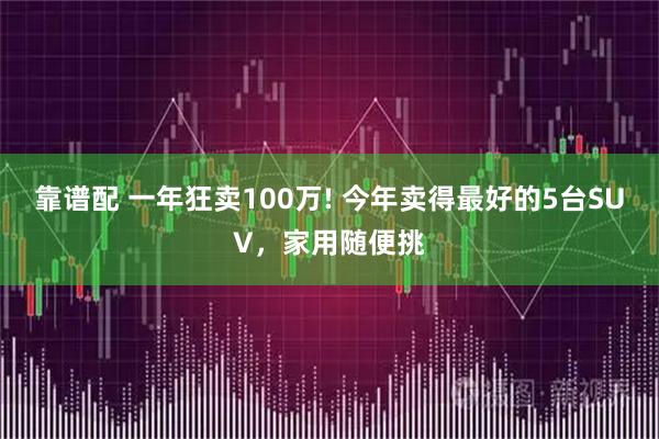 靠谱配 一年狂卖100万! 今年卖得最好的5台SUV，家用随便挑